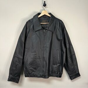 Brand New St Johns Black Leather Jacket